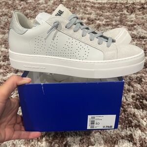 Worn once P448 Women's Thea Platform Sneakers size 40 in Coyote